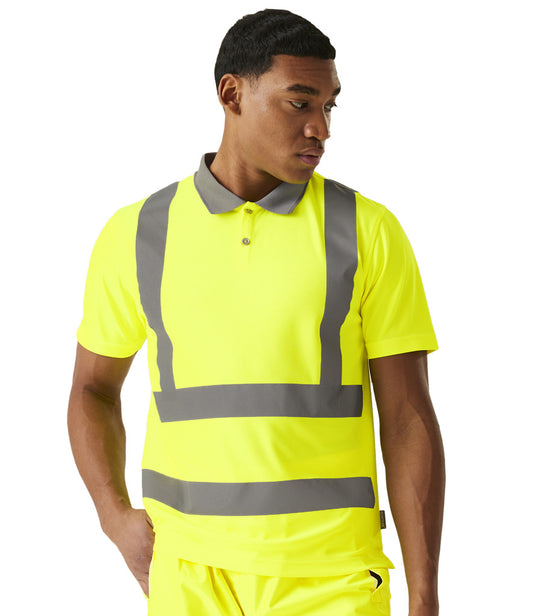 RG555 Hi-Viz Polo Shrt